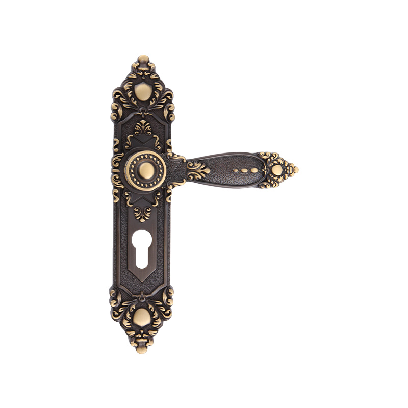 610-510 europeo retrò retrò in oro reale silenzioso pannello monopezzo