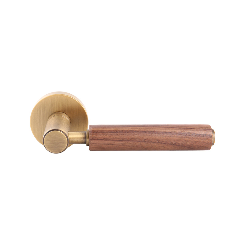 21-222 silenzioso nuovo cinese in stile cinese Lernio Lock Lock Walnut Grain Slip