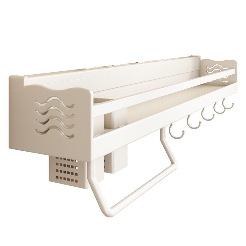 Portaia portapacchi integrato montato a parete senza pugno coltello da cucina e rastrelliere combinati di bacchette