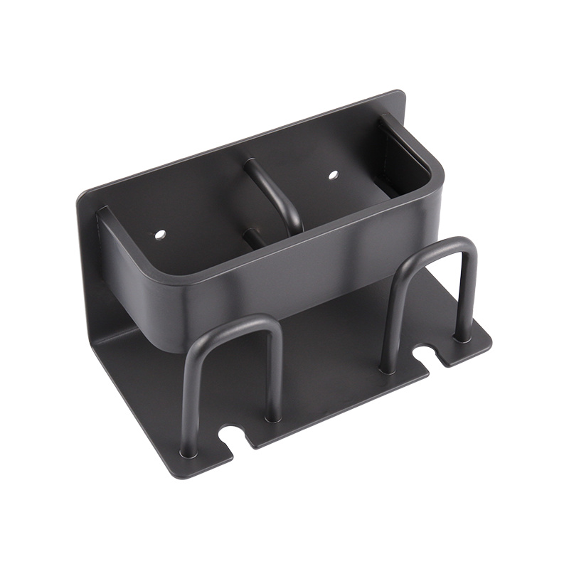 Porta di spazzolino integrato a parete a parete da bagno senza punzonatura