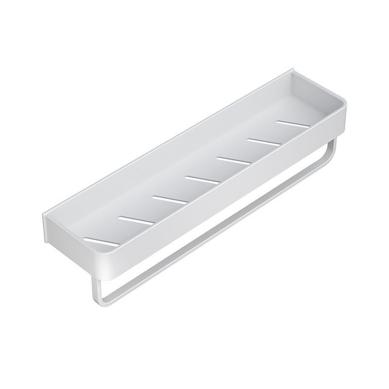 White Simple Cream in stile Cream Sfiorgo senza pugno e rastrelliere a doppio strato con gancio e asta