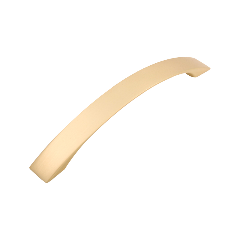 1582 versatile semplice maniglia hardware in rame spazzolato